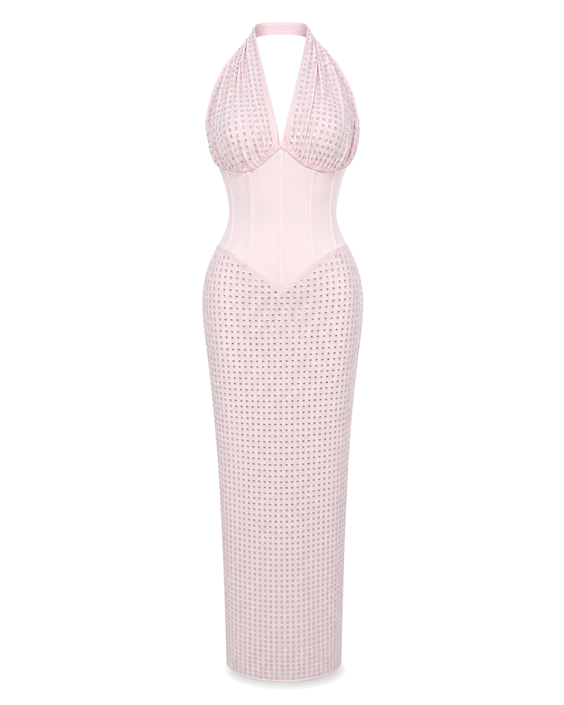 Saint-Paul Rhinestone Gown