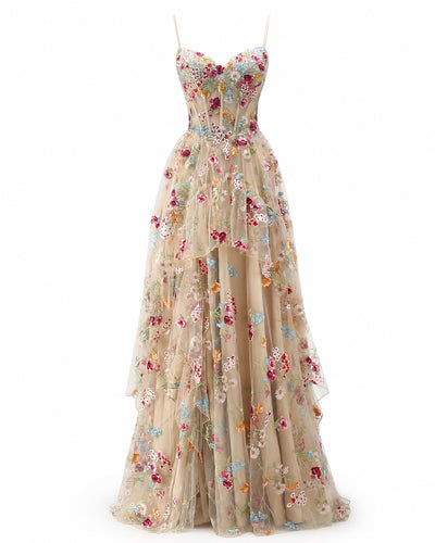 Valensole Floral Gown
