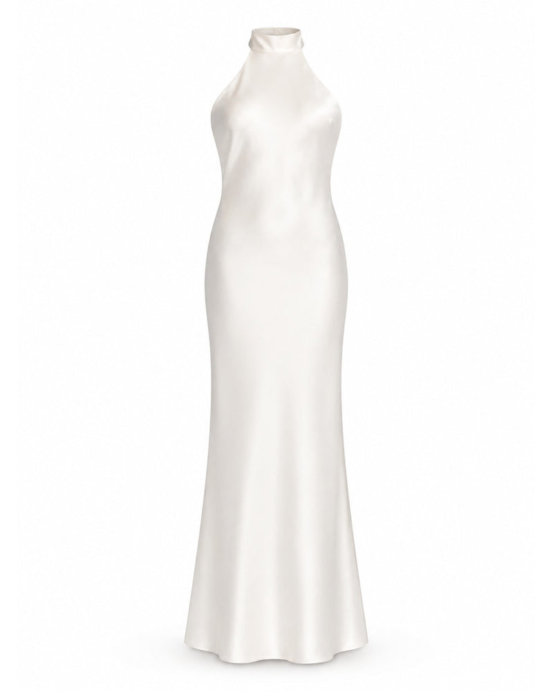 Carqueiranne Satin Gown