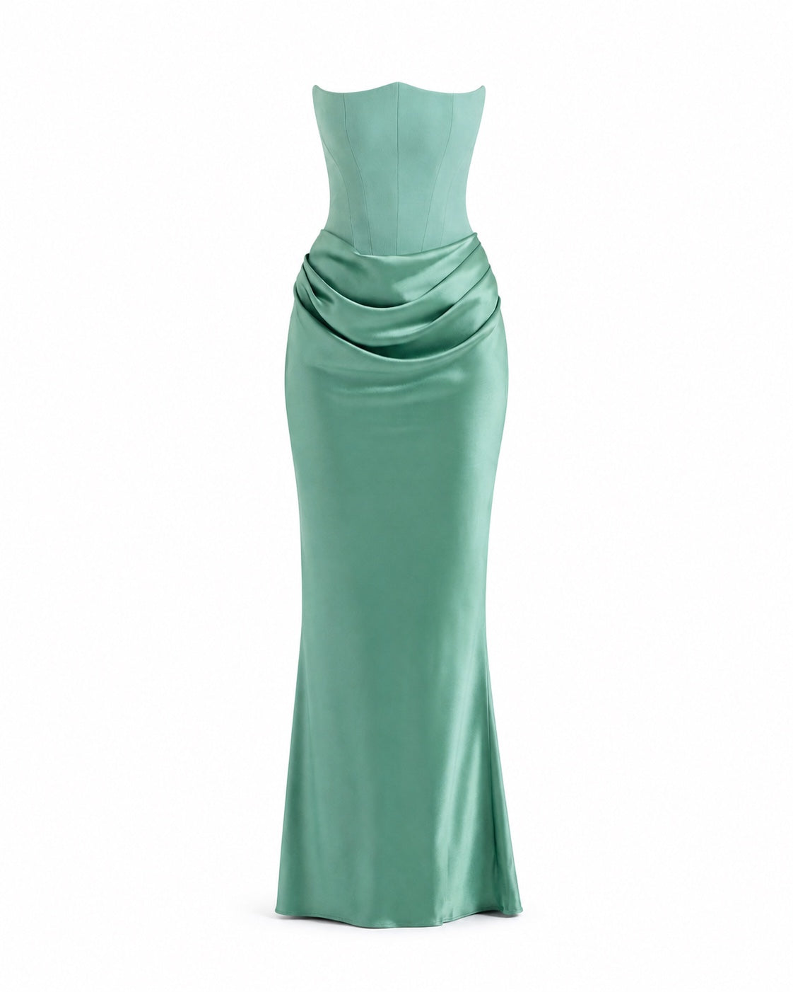 La-Môle Satin Gown
