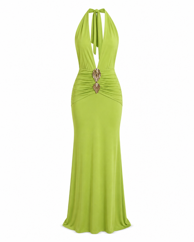Annot Medallion Gown