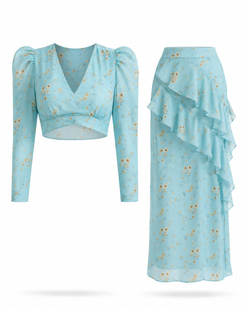 Aiguebelle Ruffle Set