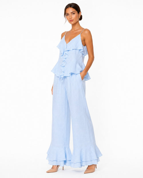 Almanarre Ruffle Cami Set