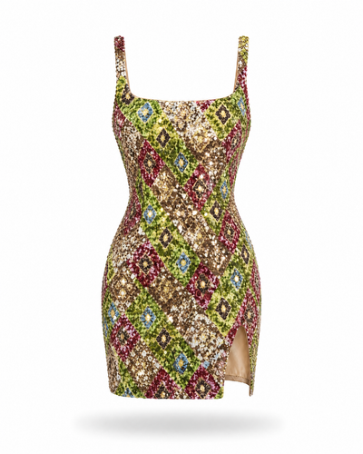 Gréolières Sequin Mini Dress