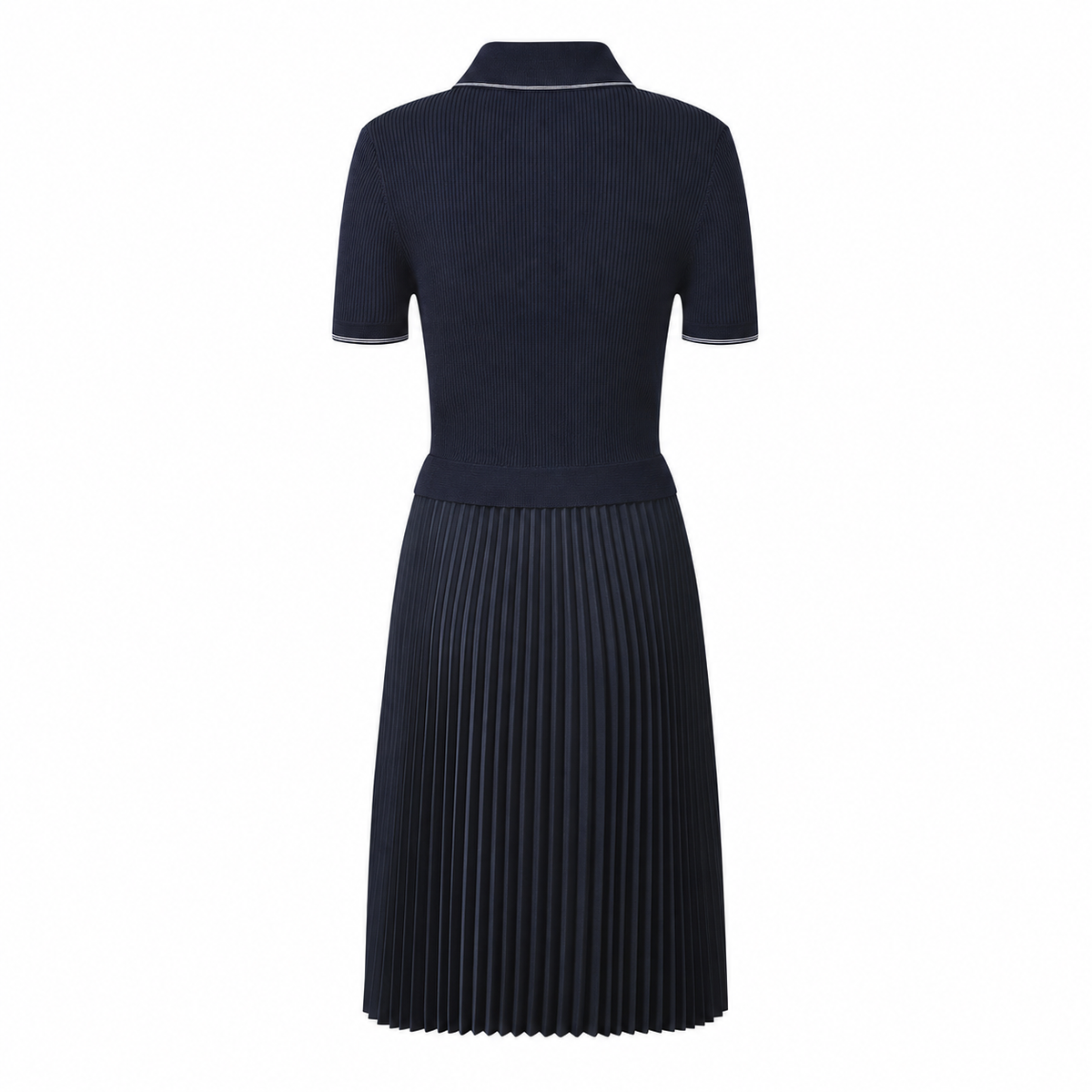 Saint-Raphaël Pleated Polo Dress
