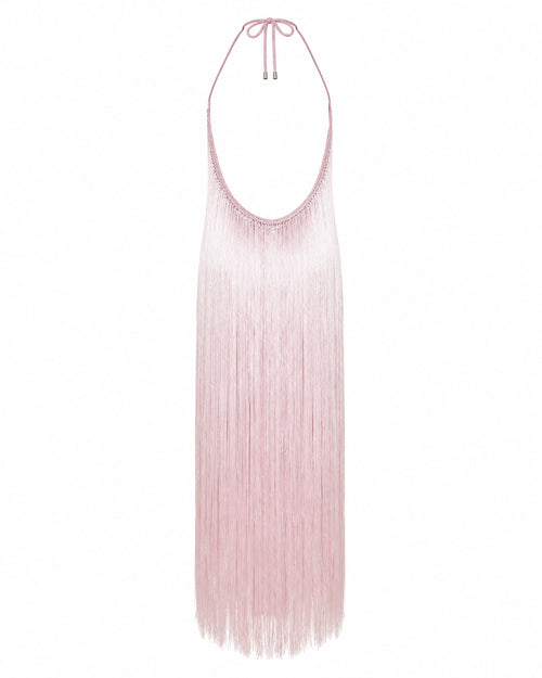 Apt Fringe Gown