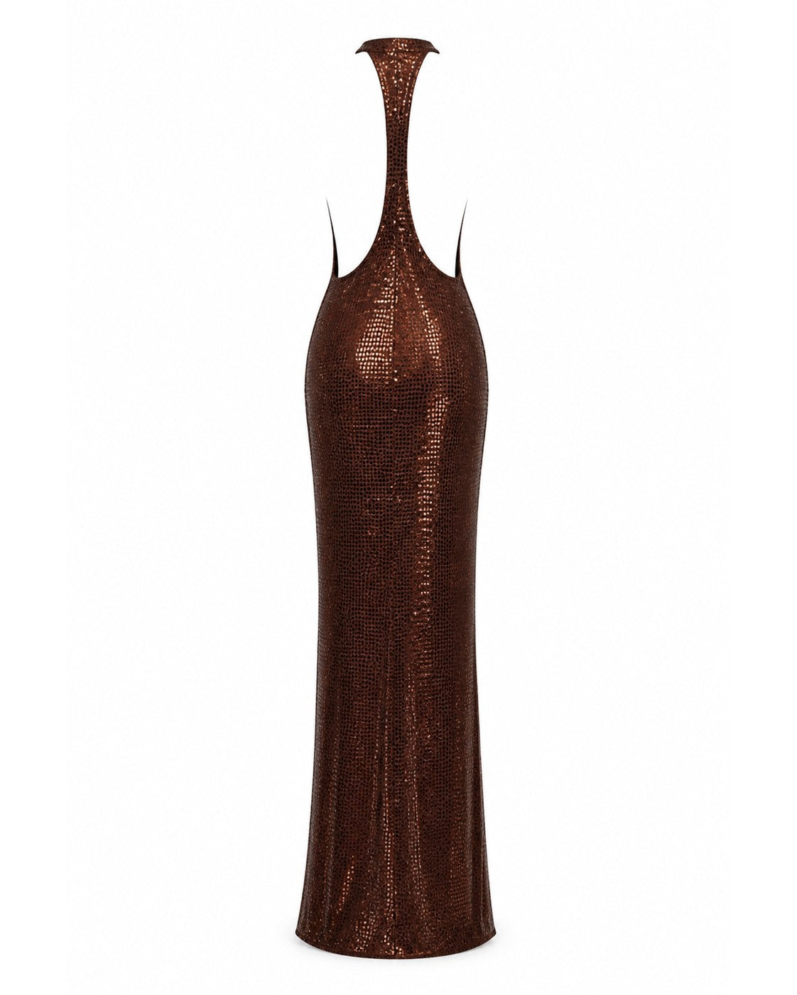 Ramatuelle Sequin Column Gown