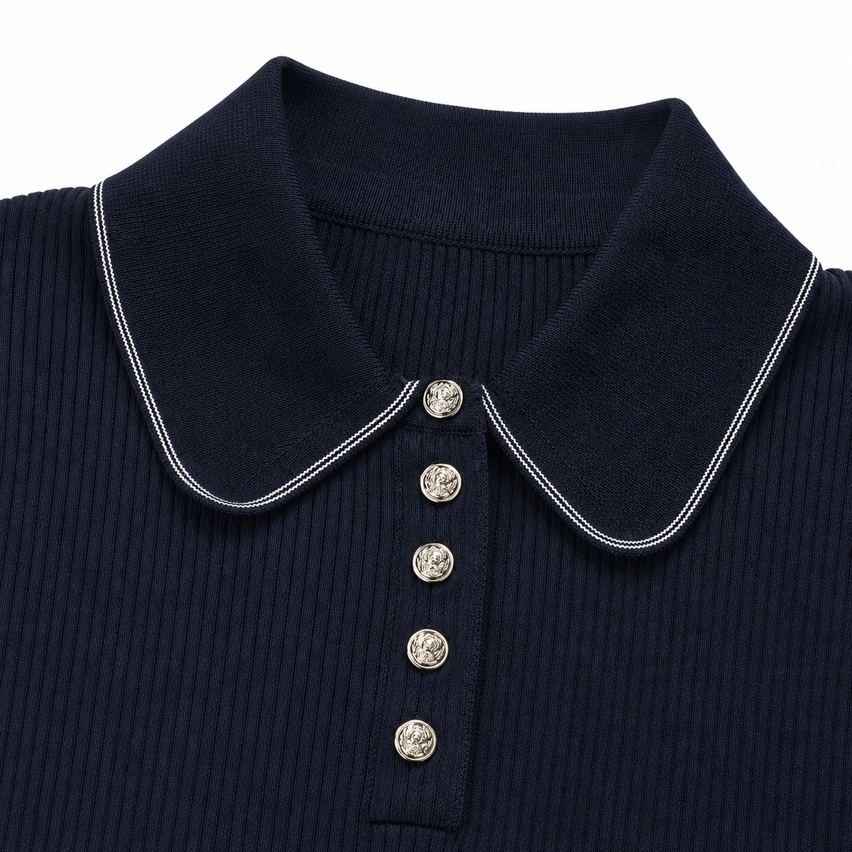 Saint-Raphaël Pleated Polo Dress