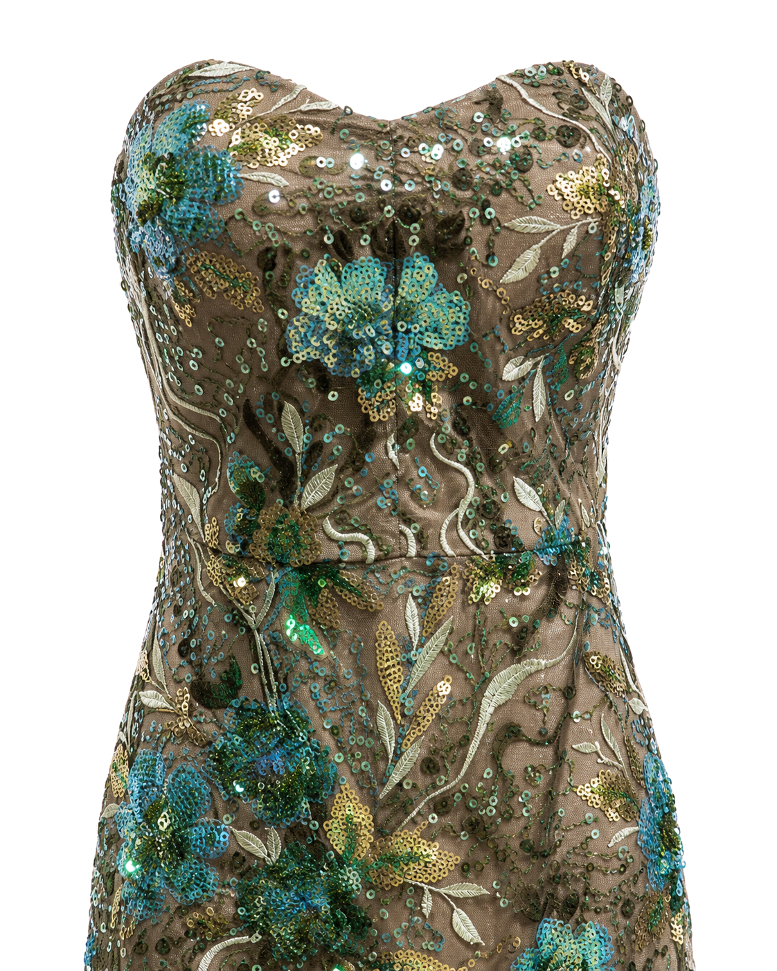 Vallauris Floral Gown