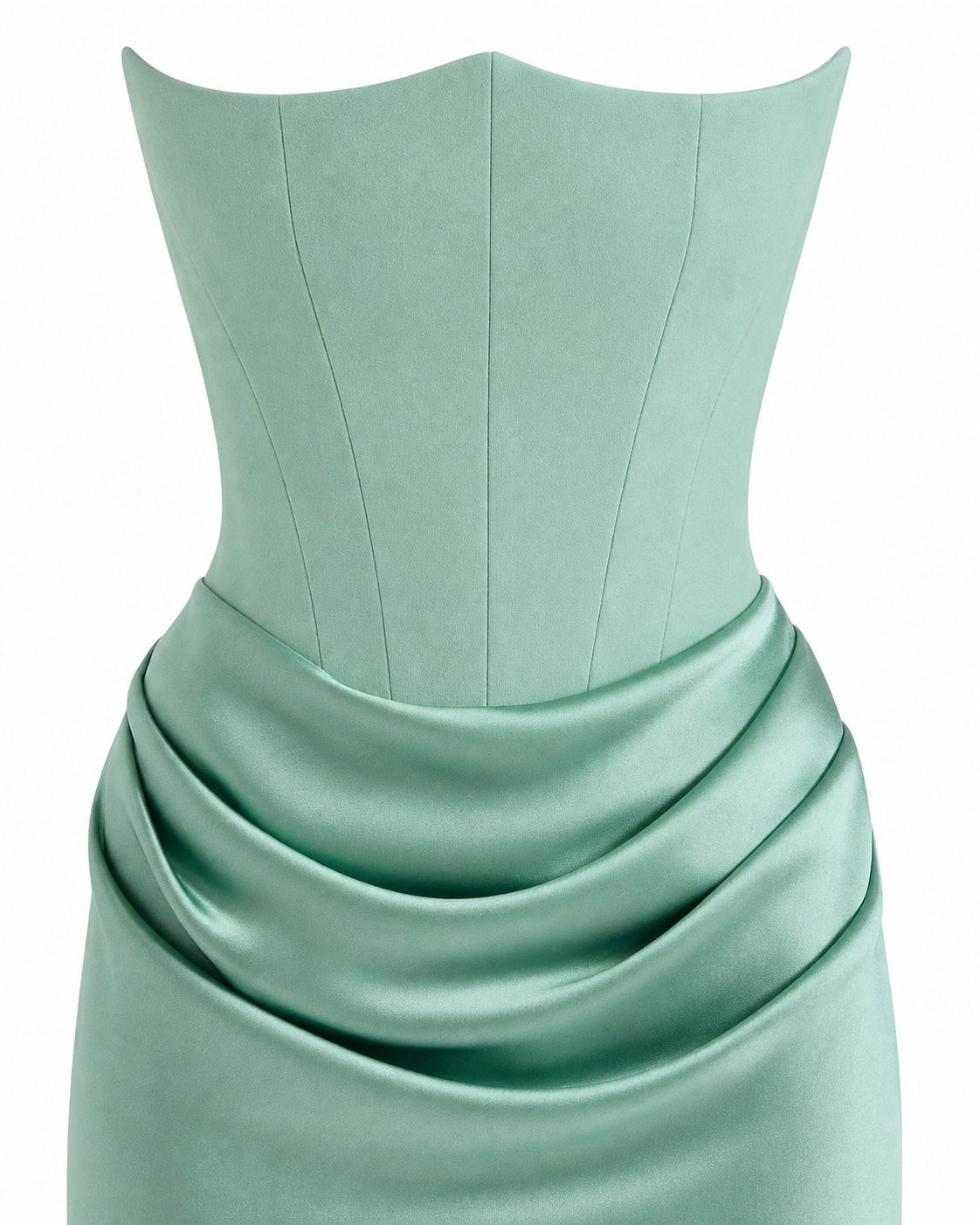 La-Môle Satin Gown