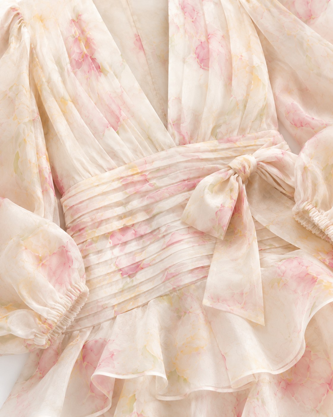 Rayol Watercolour Floral Mini Dress