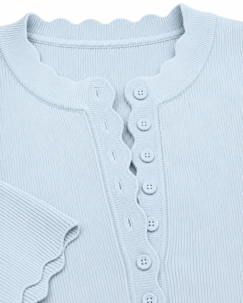 Combishort festonné Biot on model