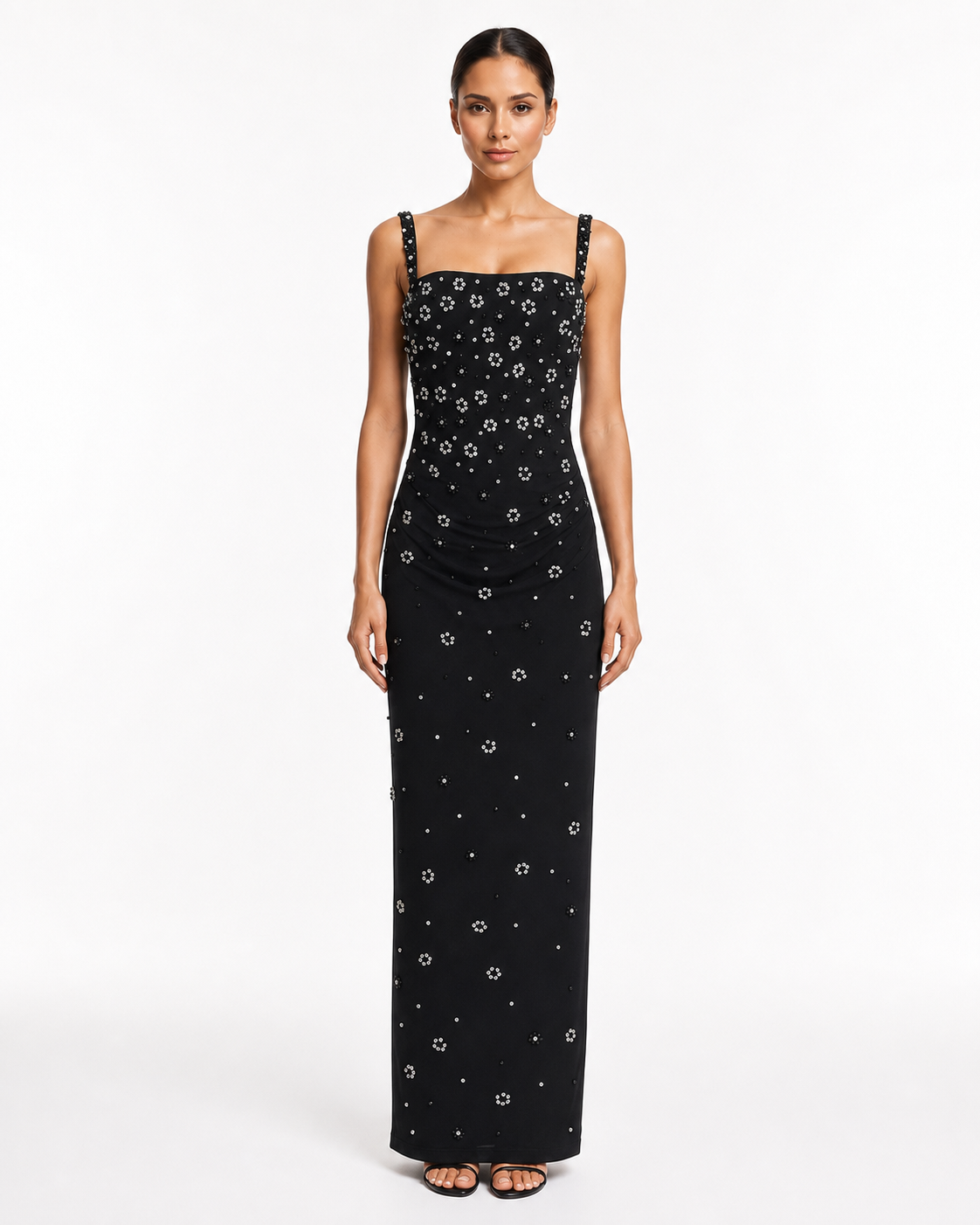 Rognes Rhinestone Gown
