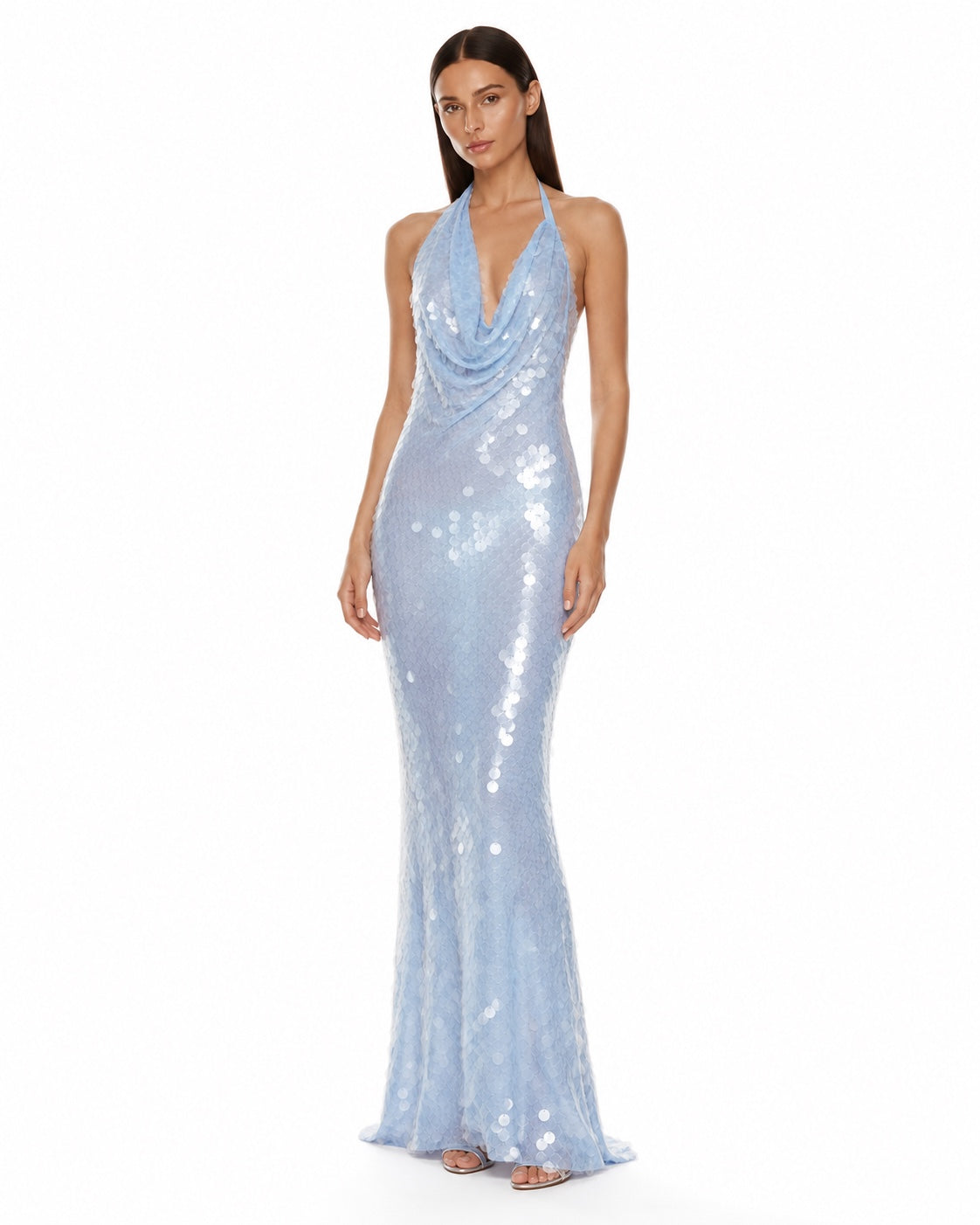 Cap-Ferrat Sequin Gown