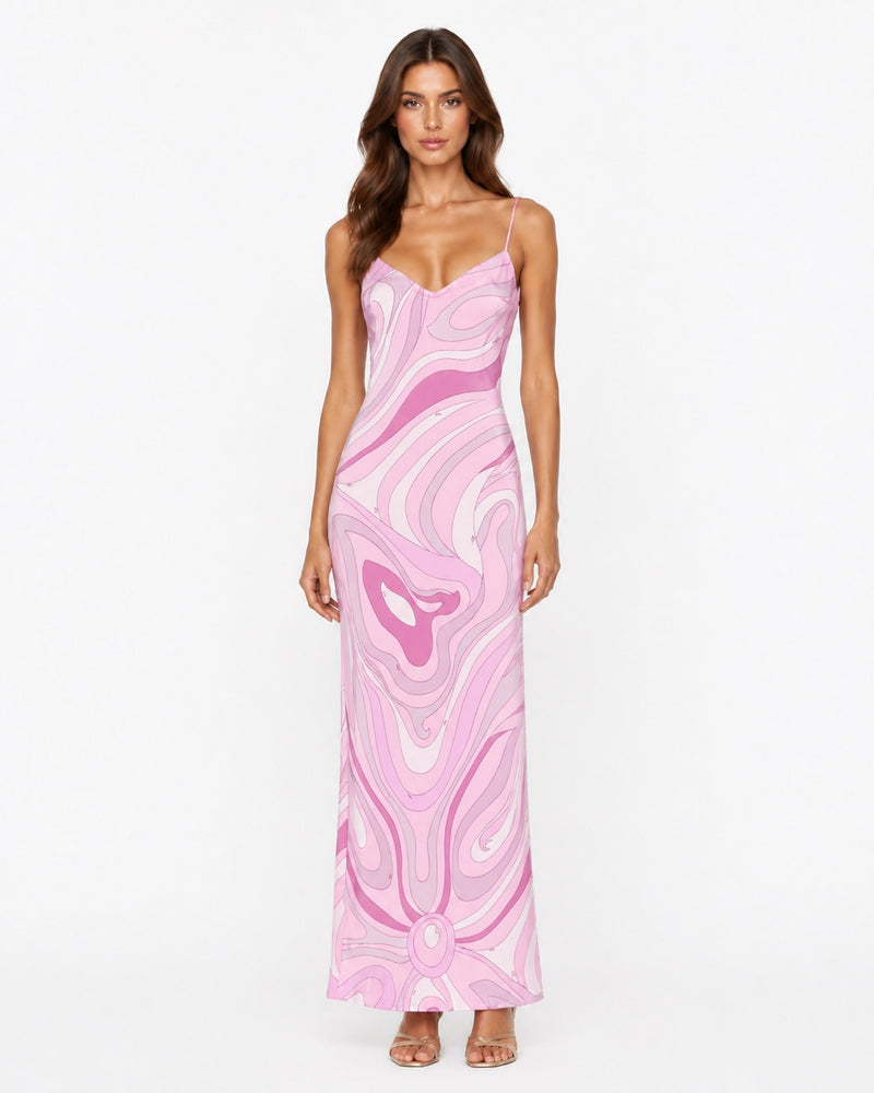 Roussillon Swirl Maxi on model