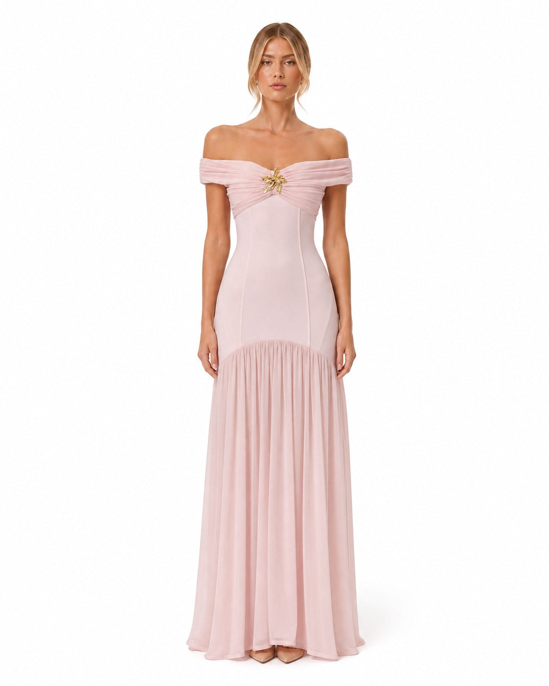 Callas Brooch Gown