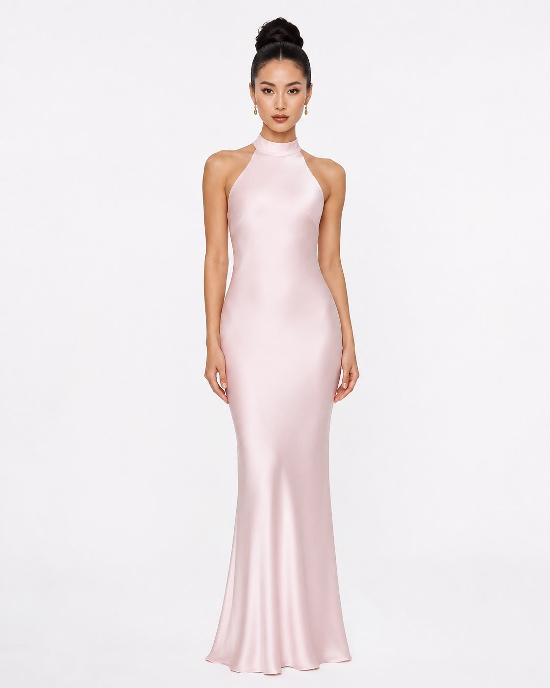 Roquebrune Satin Gown