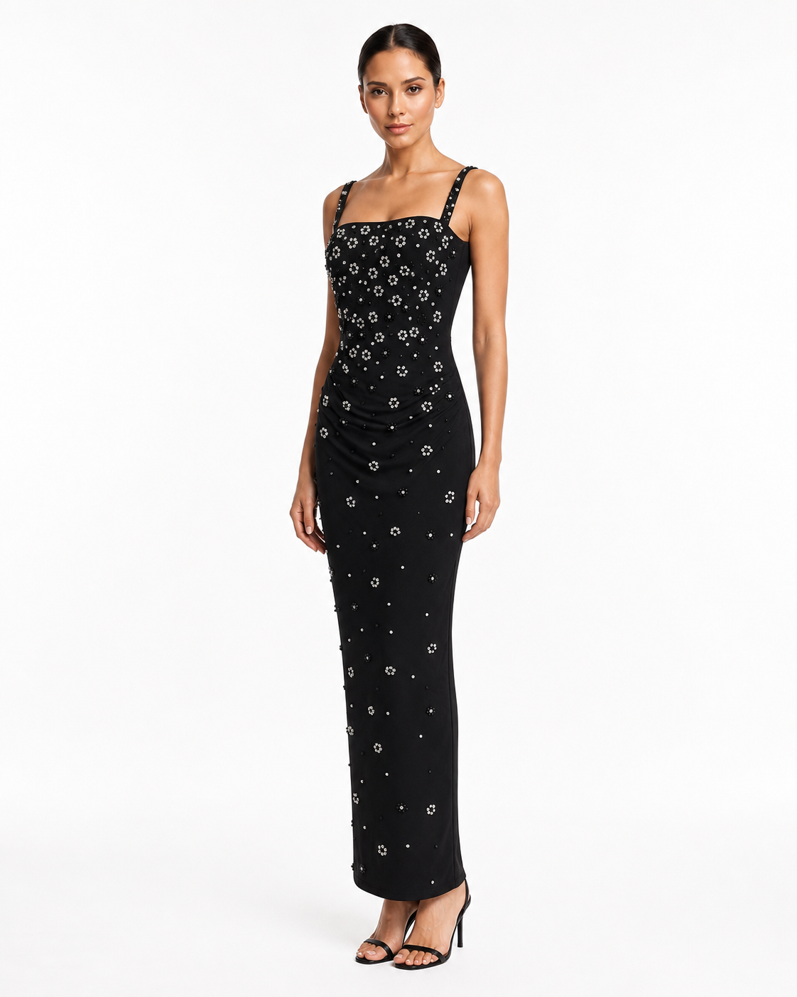 Rognes Rhinestone Gown