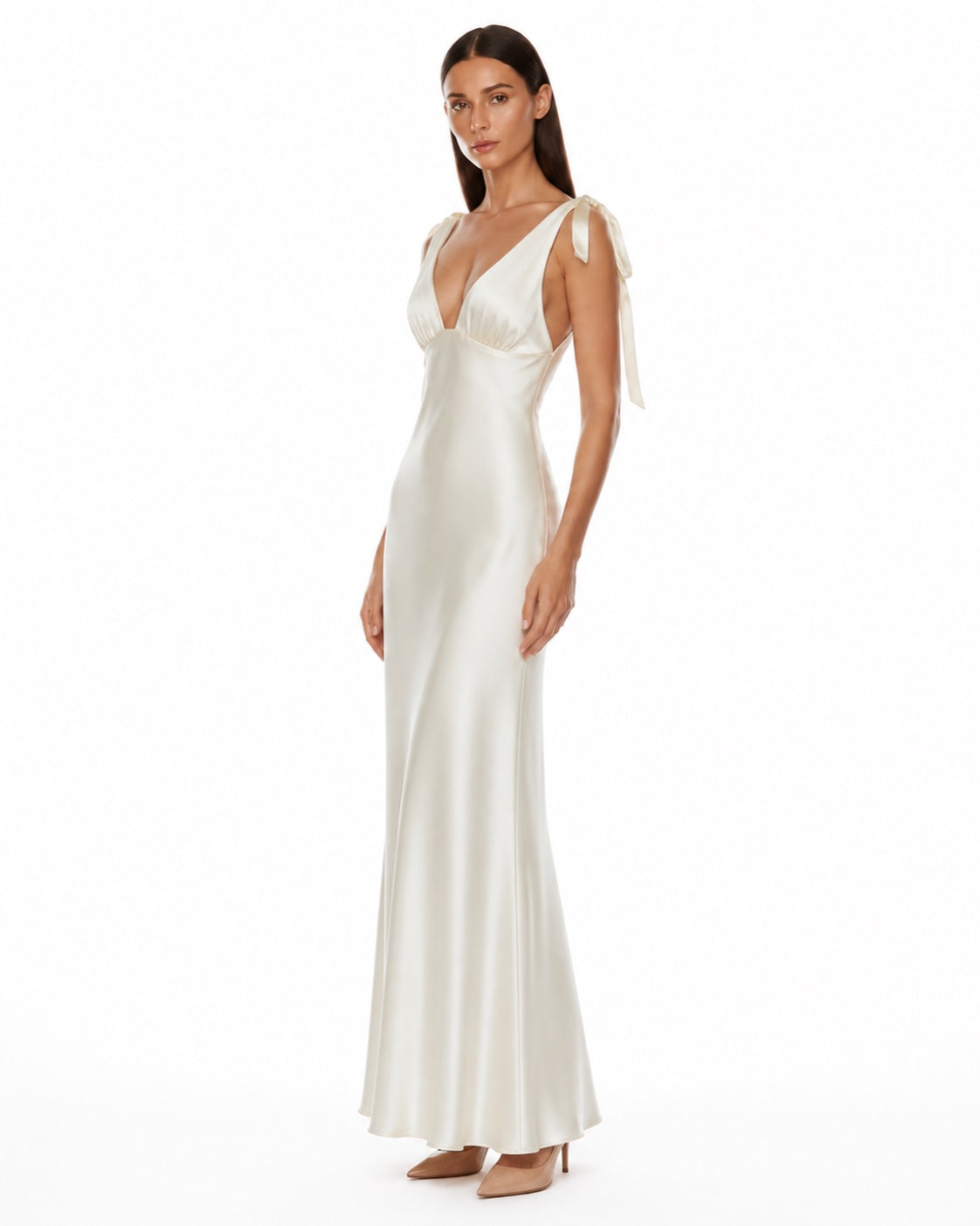 Levens Satin Gown