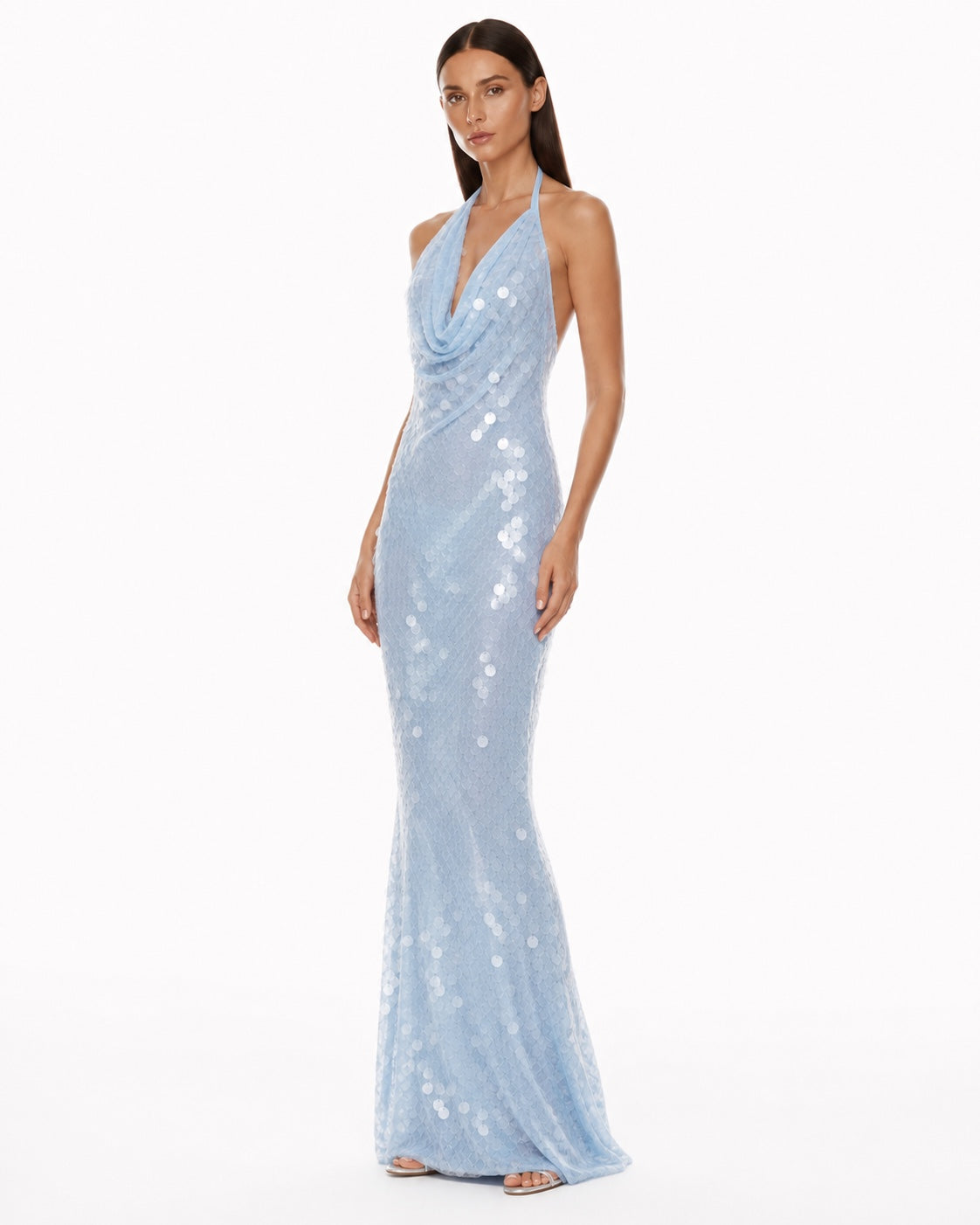 Cap-Ferrat Sequin Gown