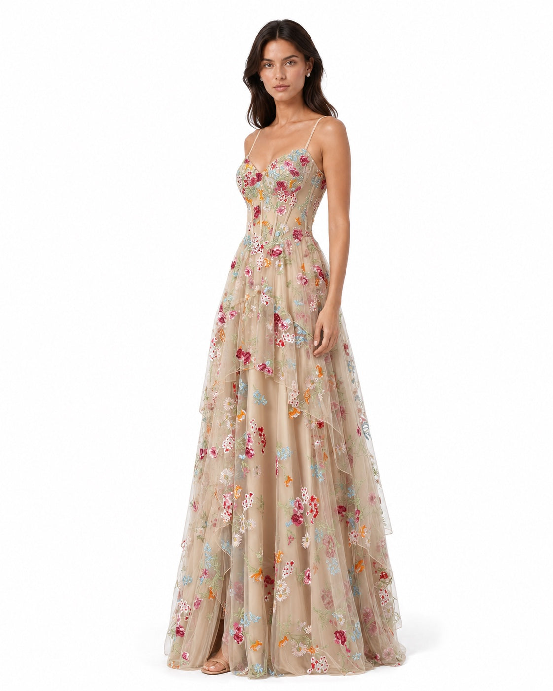 Valensole Floral Gown