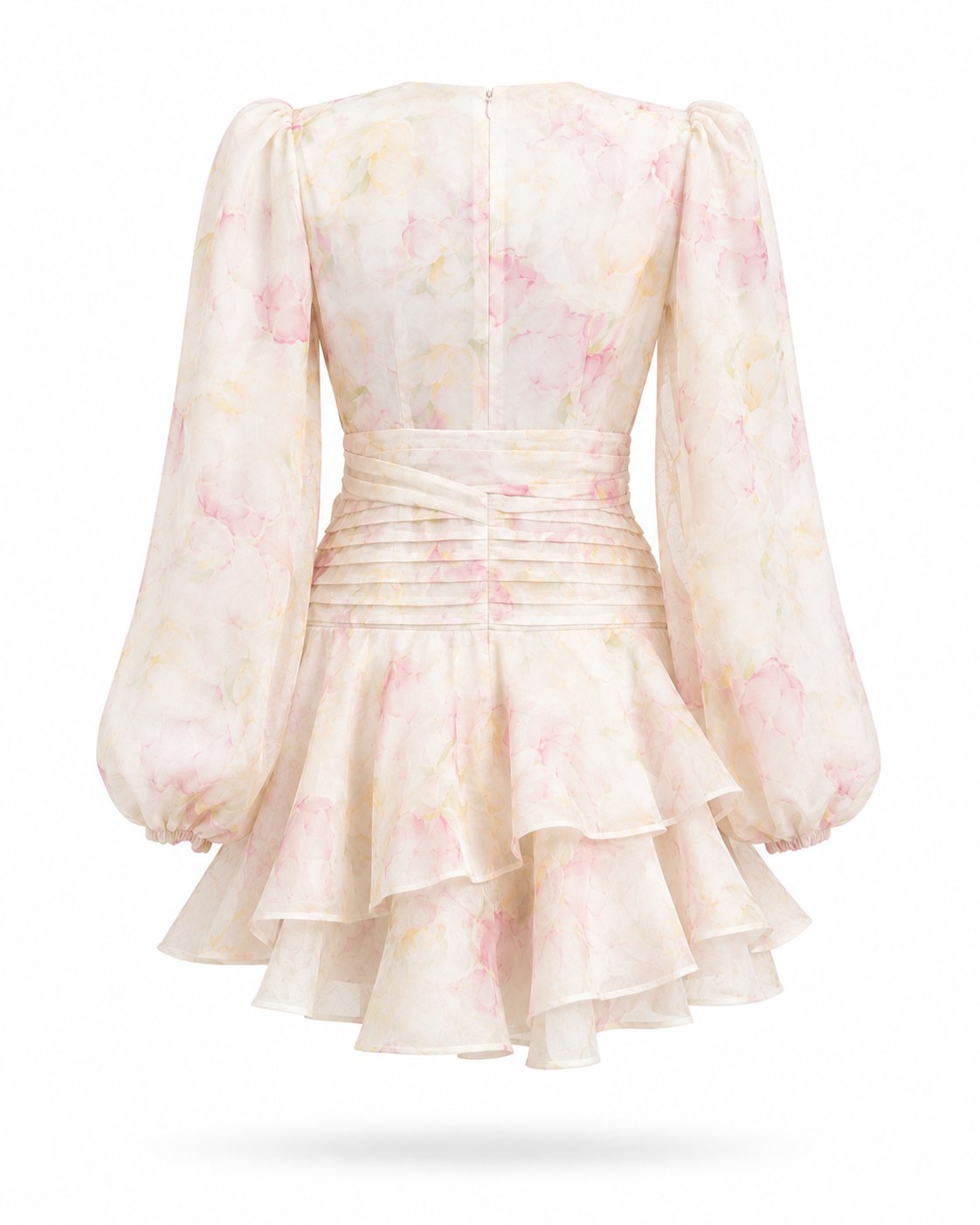 Rayol Watercolour Floral Mini Dress