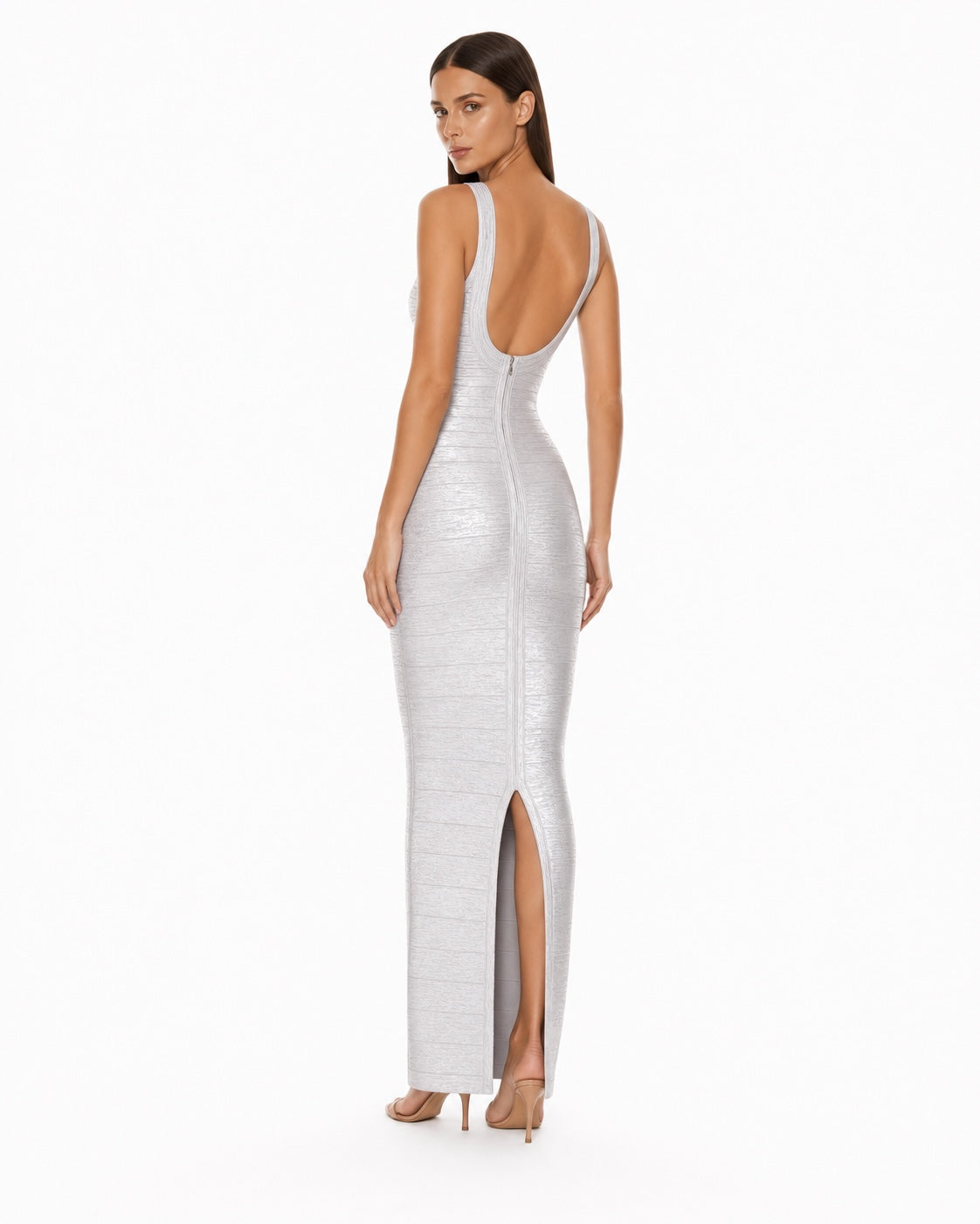 Castellar Metallic Gown