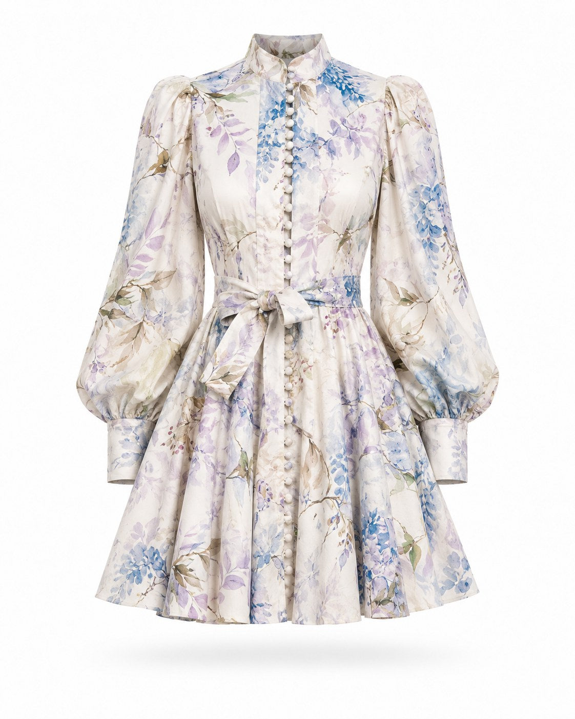 Carqueiranne Porcelain Print Dress