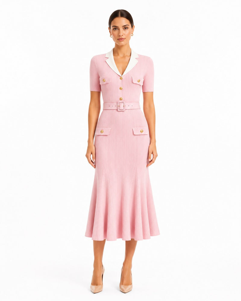 Léoube Knit Midi Dress on model