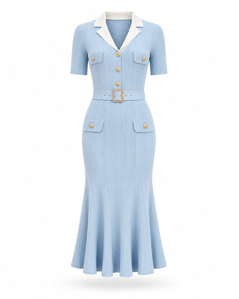 Pellegrin Knit Midi Dress