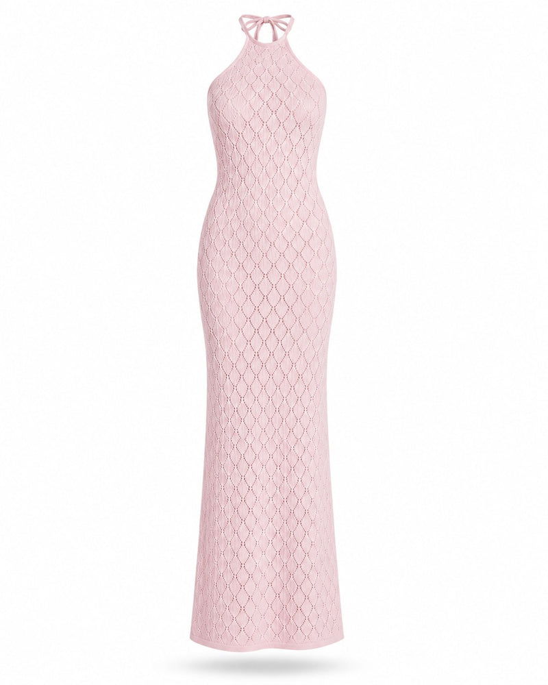 Cadière Crochet Maxi Dress