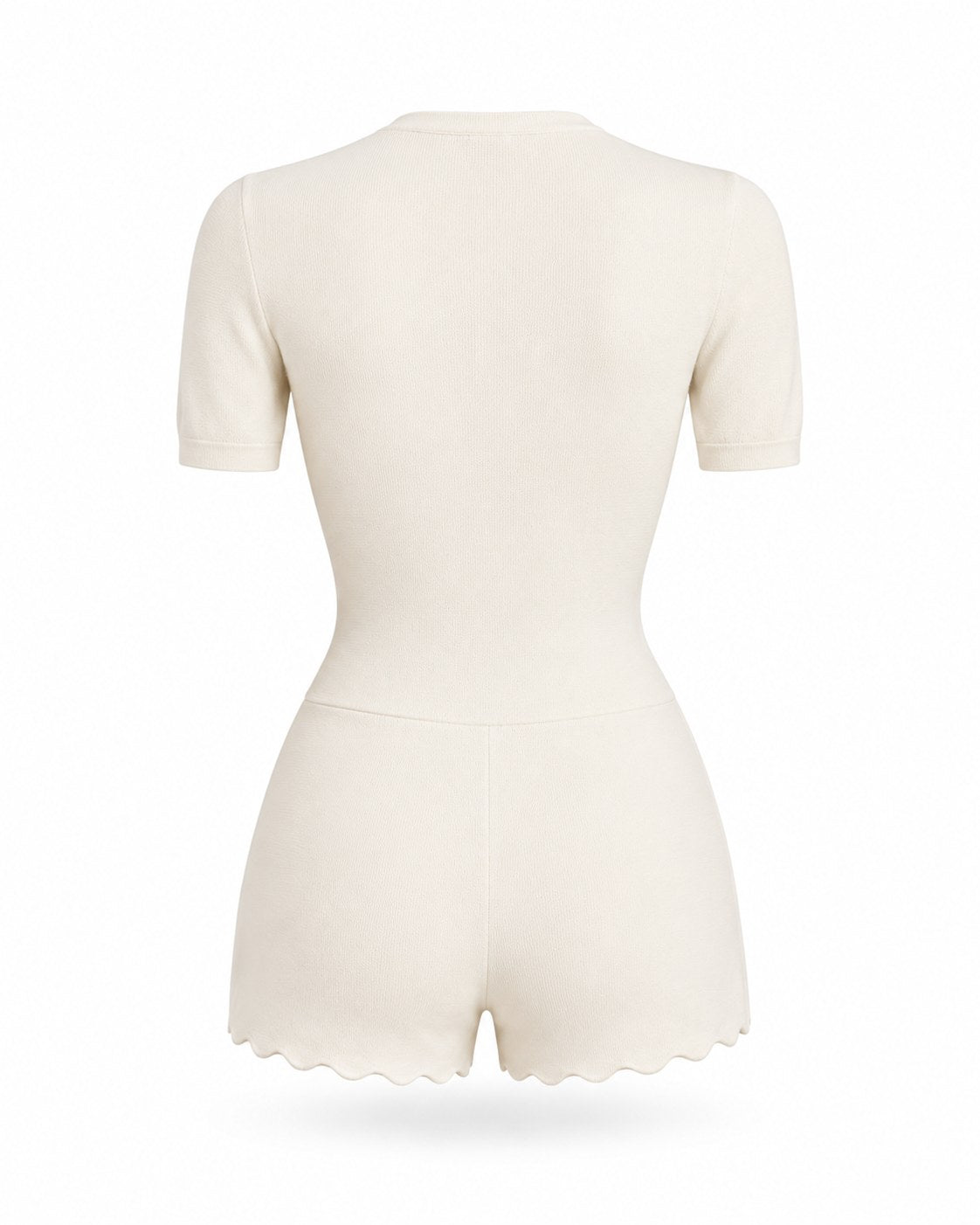 Villeneuve Scalloped Romper