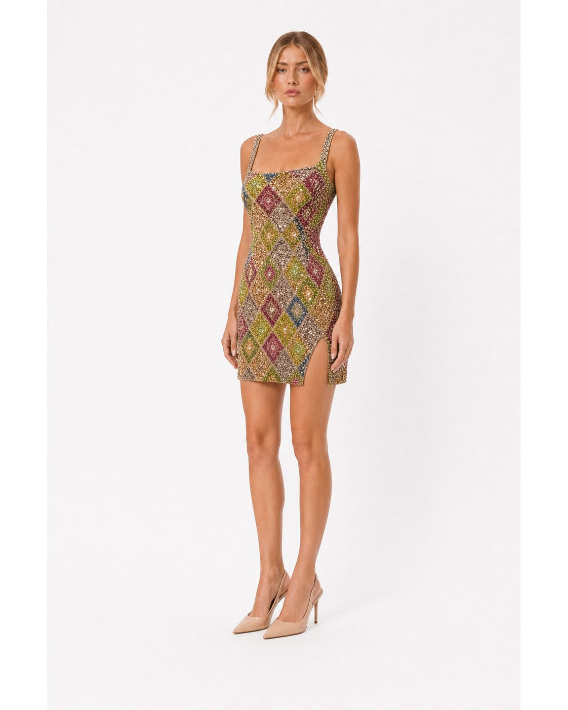 Gréolières Jewel Mini Dress