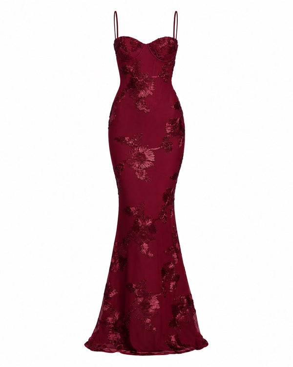Fayence Floral Gown