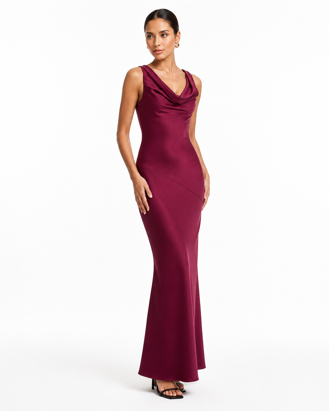 Ramatuelle Cowl Gown