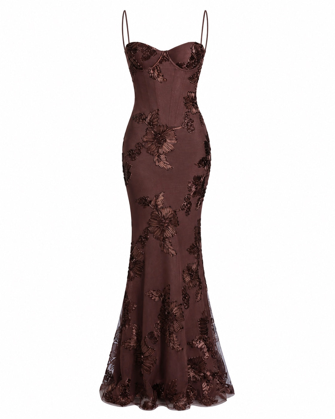 Bargème Floral Gown