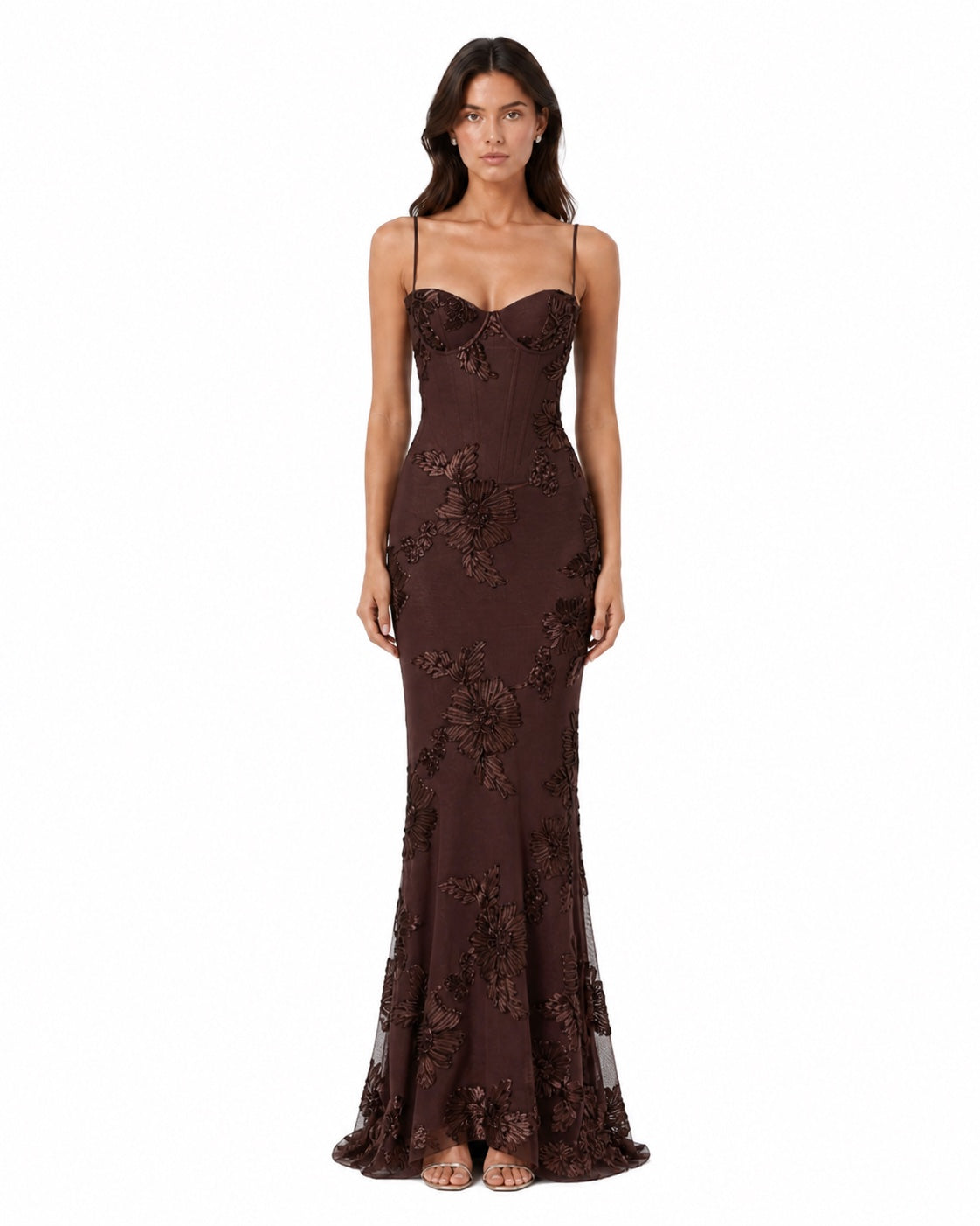 Bargème Floral Gown