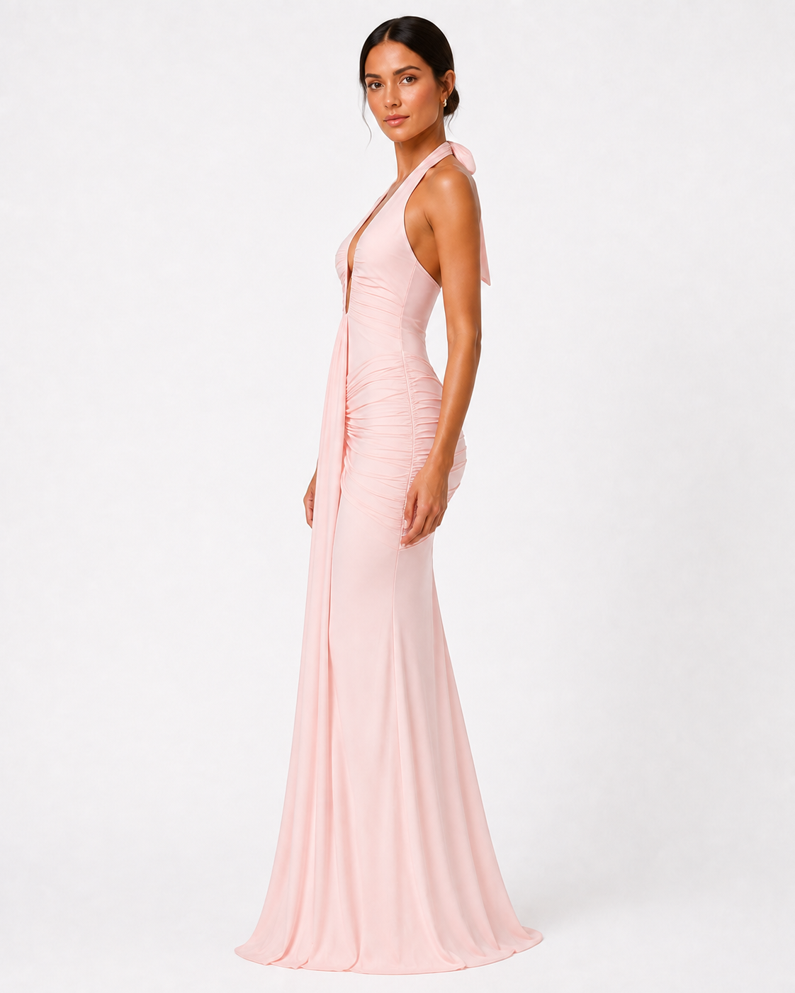 Cabasse Ruched Gown