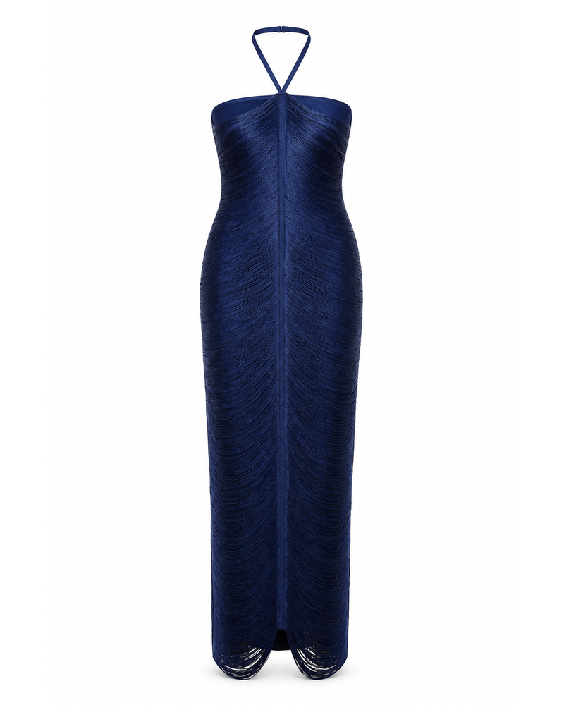Luberon Fringe Gown