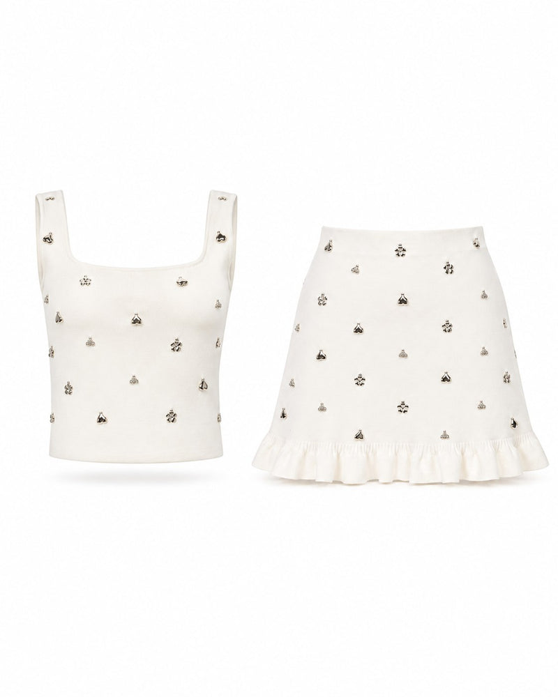 Juan Studded Knit Set