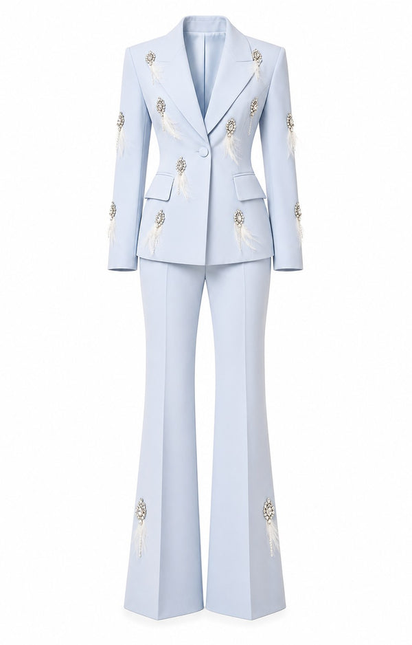 Fréjus Crystal Button Suit