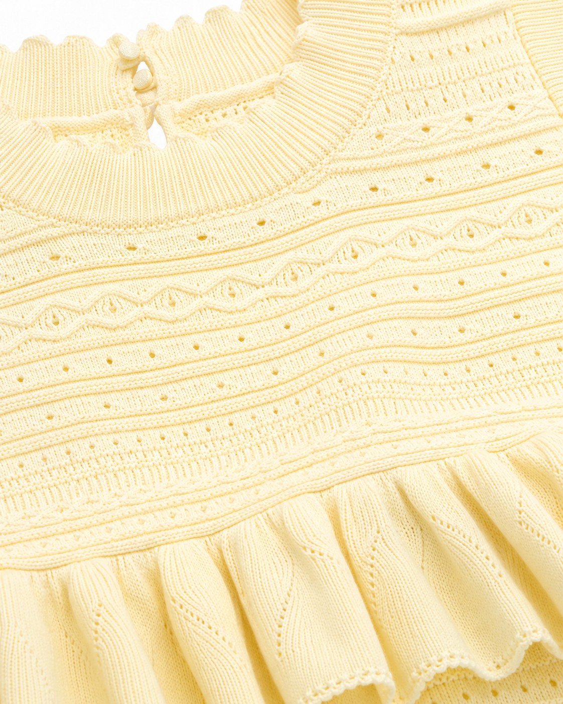 Bormes Pointelle Midi Dress