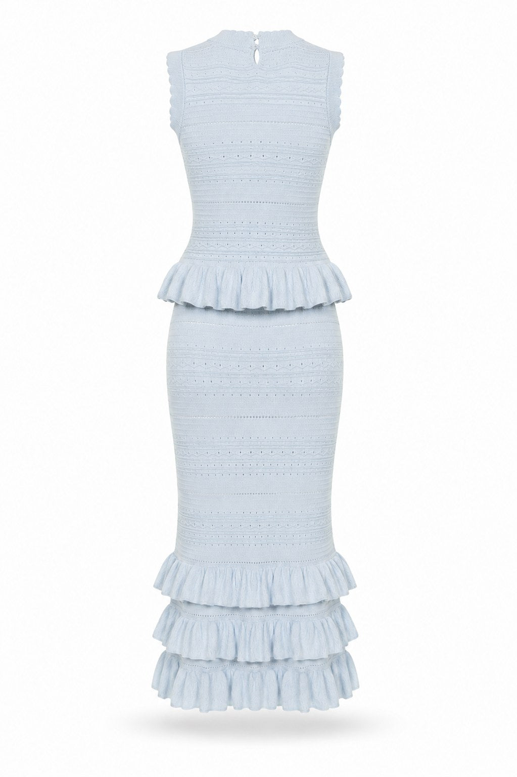 Lavandou Pointelle Midi Dress