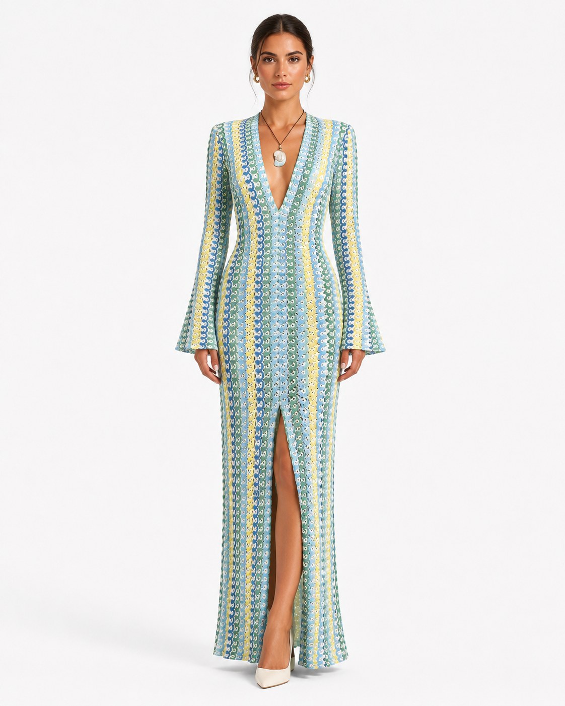 Dramont Crochet Maxi Dress