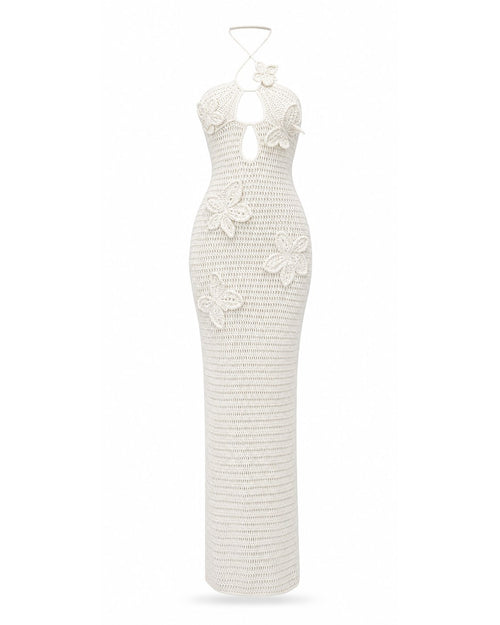 Aiguines Crochet Maxi Dress — TROPÉZ