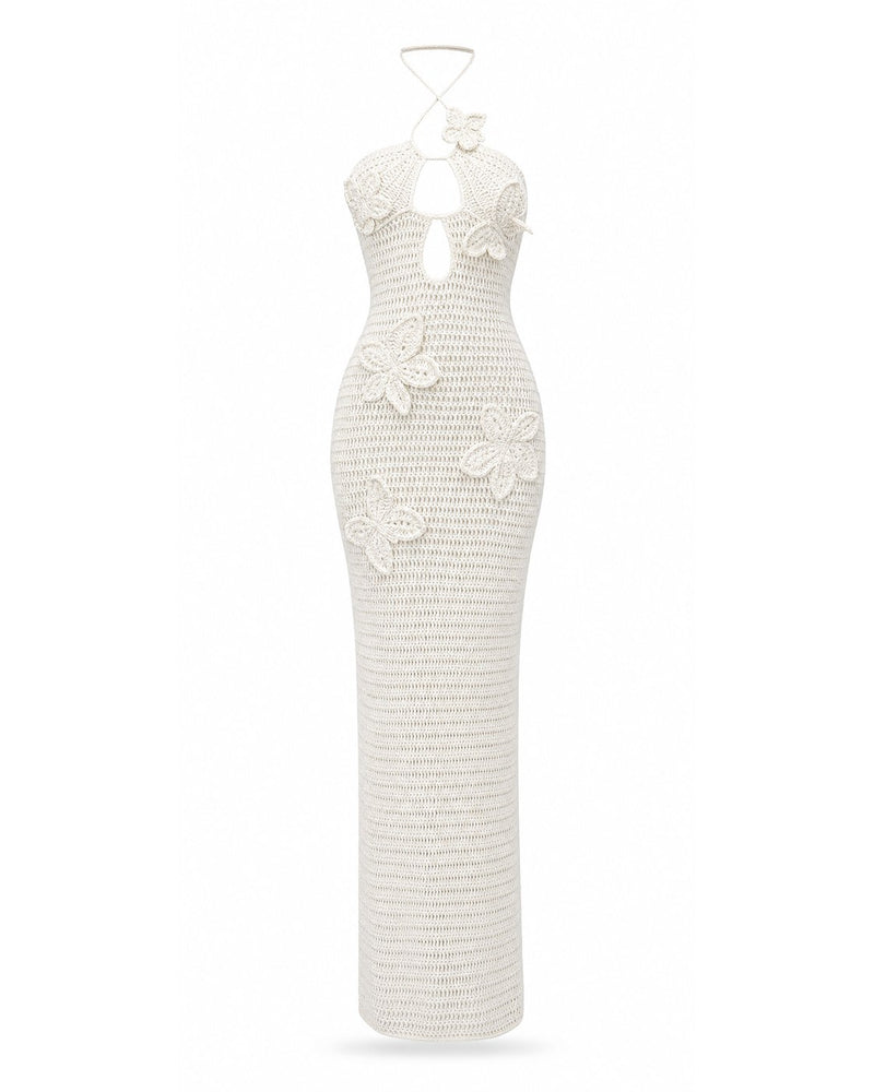 Aiguines Crochet Maxi Dress