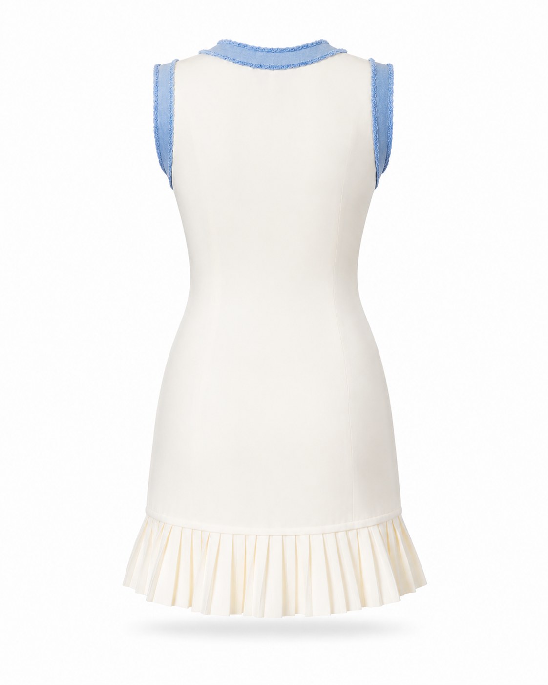 Robe courte en maille Auribeau