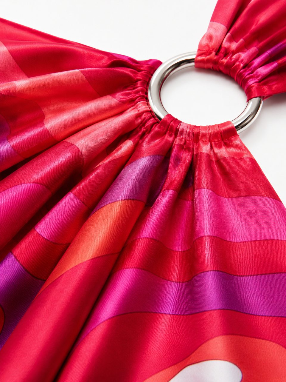 Bougainville Scarf Halter Dress