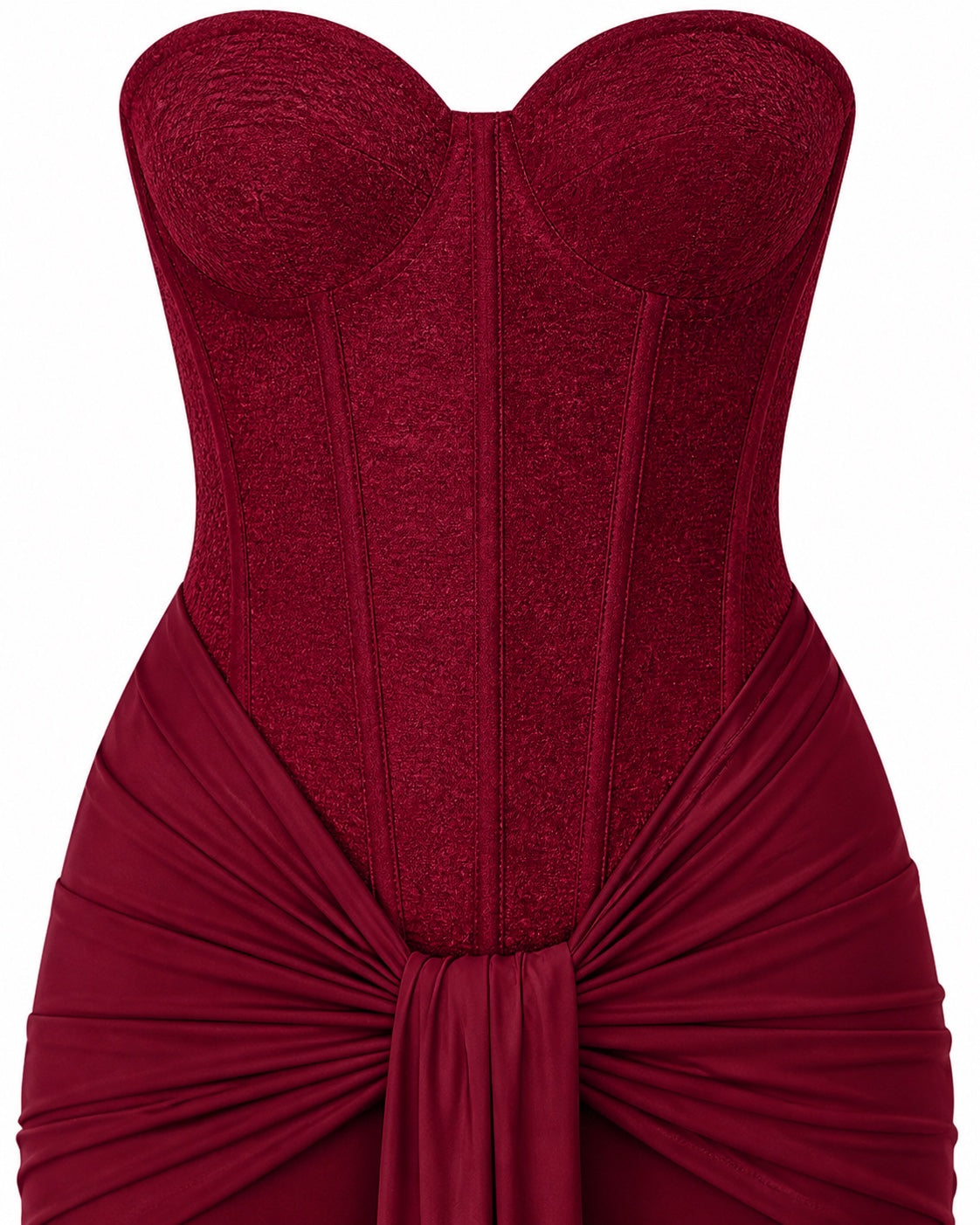 Opio Burgundy Gown