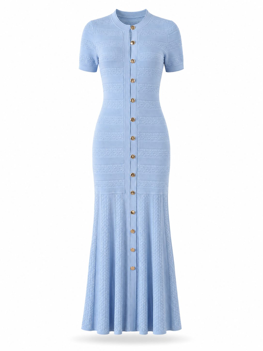 Cap-Ferrat Knit Maxi Dress